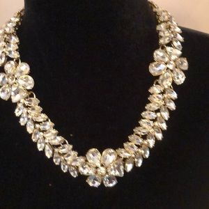 Talbots Crystal Statement Necklace
